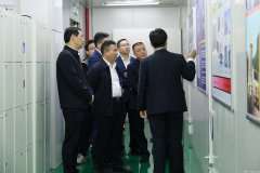 宜春市电子信息产业链招商小分队莅临AG官网首页入口-AG(中国)参观调研