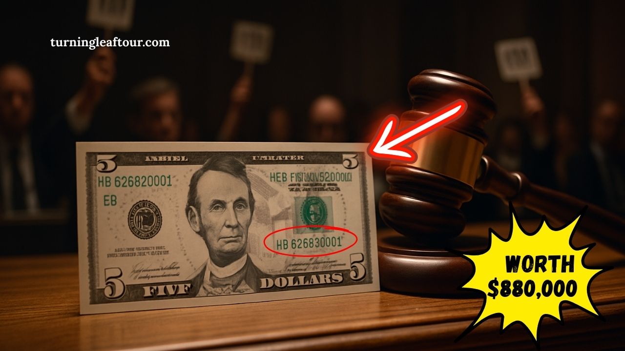 This Ordinary $5 Bill Could Fetch $880,000 At Auction – Check Your Wallet Now